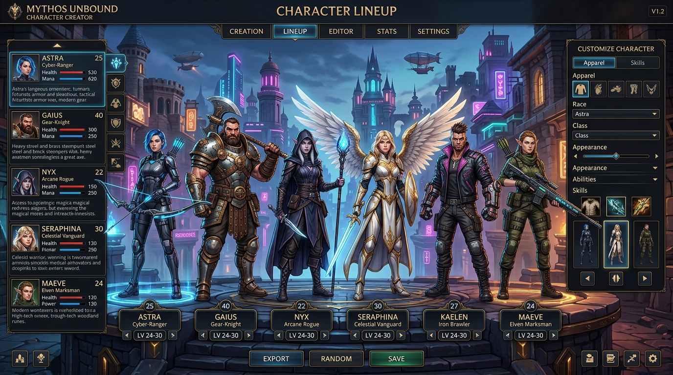 Best Character Generator Tools for Writers